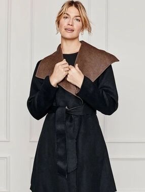 Summersalt Wool Wrap Coat